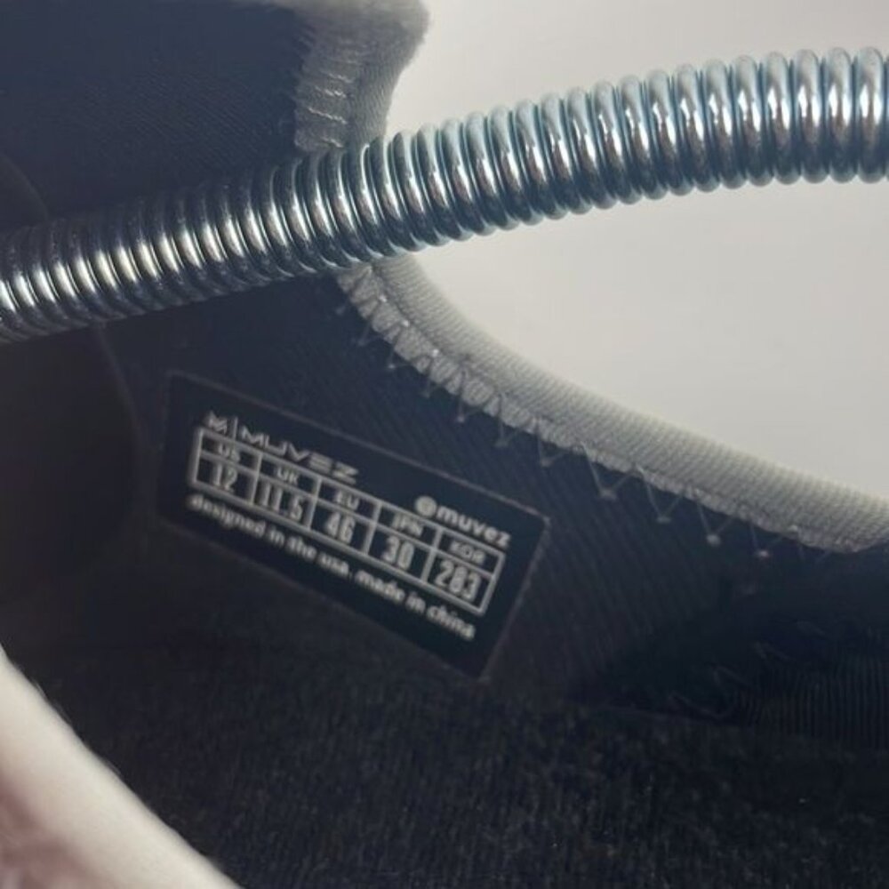 Muvez | Size 12 Grey Dual Sole Technology Indoor Outdoor Slip On Shoe - Picture 9 of 10